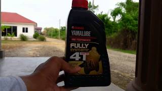 YAMALUBE  MINYAK HITAM FULLY SYNTHETIC TERBAIK UNTUK Y15ZR  125ZR  LC 135  WAVE 125  EX5 [upl. by Raine]