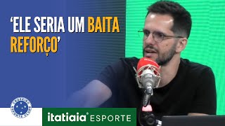 JOGADOR FAZ TREINO PARCIAL COM O ELENCO DO CRUZEIRO [upl. by Dronski]