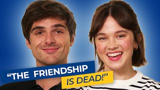 Cailee Spaeny amp Jacob Elordi Say They Have No Chemistry 😂  Priscilla [upl. by Lowis]