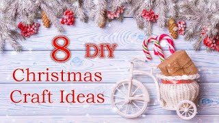 8 DIY Christmas Crafts Ideas ❄️ Simple amp Affordable Diy Christmas decorations ideas for home [upl. by Benenson656]