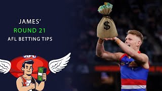 AFL Betting Tips  Round 21 2024 [upl. by Hamaso293]