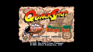 Quackshot Mega Drive  Live e Gameplay [upl. by Bethina966]