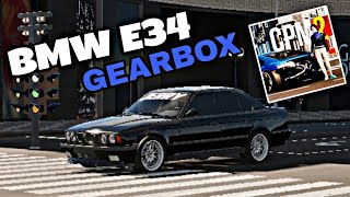 BMW E34 BEST GEARBOX IN CAR PARKING MULTIPLAYER 2 [upl. by Nancie]