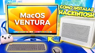 Como INSTALAR o macOS Ventura no HACKINTOSH MINI ITX [upl. by Anissej415]