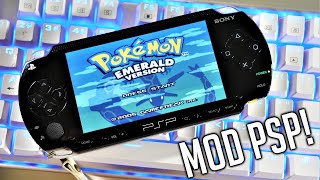 How to Hack PSP 1000 amp 2000  EASY Tutorial 2020  Custom Firmware to Run Homebrew  CFW 660 PRO C2 [upl. by Navad]