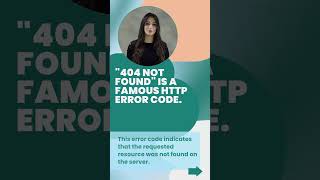 404 Not Found is a famous HTTP error code  404 Not Found Error Code 404 404error [upl. by Malarkey]