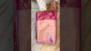 Meesho pattu silk saree spacial for wedding and paty wear collection meesho trendz saree new [upl. by Eiluj969]