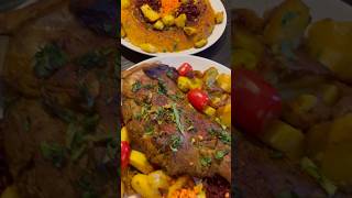 👩🏻‍🍳Baghali polo with lamb leg live love music song trendingfood delicioussubscribe art [upl. by Iturk]