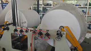 Soft facial tissue paper interfold folding machine [upl. by Silvia]