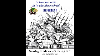 Sondag Erediens  07 Januarie 2024 [upl. by Ahseki]