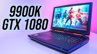 Metabox P750TMG Laptop Review  9900K  GTX 1080 [upl. by Esirtal]