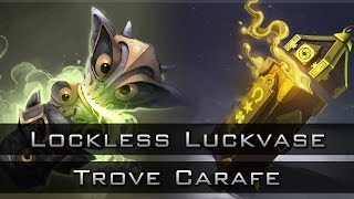 Dota 2 Chest Opening Trove Carafe 2015 amp Lockless Luckvase 2015 [upl. by Pruter]