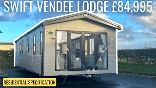 Static Caravan Lodge  Swift Vendee Lodge 42x13 2 Bedroom  Holiday Park [upl. by Cristen85]