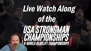 WATCH ALONG 2024 World Deadlift amp USA Strongman Championships [upl. by Everick480]