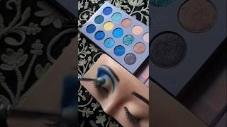 Eye Meckup Tutorial❤️🖤❤️ shorts shortvideo shortsfeed youtubeshorts eyemakeup trending [upl. by Salokin]