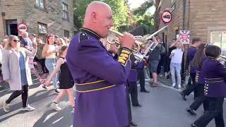 Whit Friday  Delph and Dobcross 2023 [upl. by Ahgem]