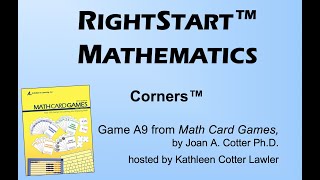 RightStart Math Card Games  Corners A9 [upl. by Ahsilrak]