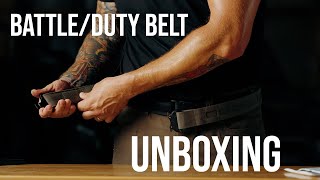 Blue Alpha BattleDuty Belt Unboxing What to Do First [upl. by Richara489]