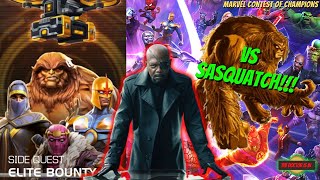 How To Beat The MCOC Sasquatch Elite Bounty [upl. by Alessandra952]