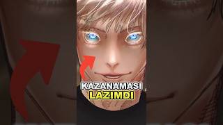 Gojo Sukunaya Karşı Kazanabilirdi jujutsukaisen animeshorts gojo [upl. by Chainey]