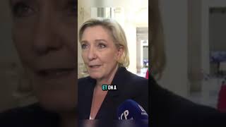 Marine LEPEN quotCes élections n’ont servi à rienquot shortvideo lfi rn lepen macron melenchon [upl. by Legir]