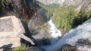 Looking off of Vernal Falls Yosemite 2023 [upl. by Dimitry]