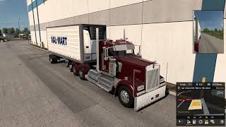 ASMRAmerican Truck Simulator Long Island Trucking Inc EP5 [upl. by Nadabas873]