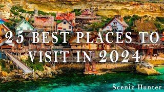 25 Best Countries To Visit In 2024  Travel Guide 2024 [upl. by Shanta672]