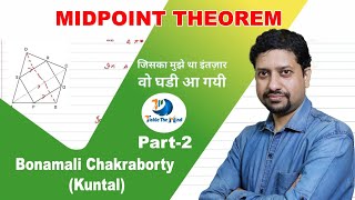 Midpoint Theorem and Converse of Midpoint Theorem [upl. by Macmahon]