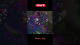 Ammumu gameplay 🙊 League of legends  Monki Flip [upl. by Znerol]