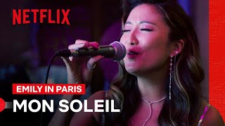 Mindy amp Benoît Sing Mon Soleil  Emily in Paris  Netflix Philippines [upl. by Yekim613]