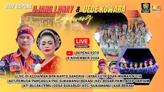 DOKUMENTASI LIVE STREAMING DUET JAIPONG UJANG LANAY amp DEDE KOSWARA PART 2 [upl. by Westphal]