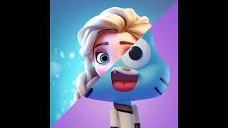 Elsa sings colder by minute ft Gumball [upl. by Ferna]