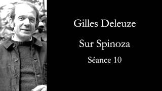 Deleuze Sur Spinoza séance 10 [upl. by Naujak960]