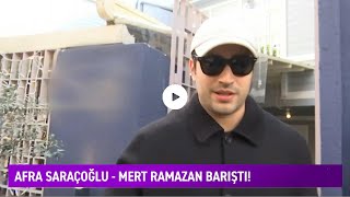 Mert Ramazan Demir Afra Saraçoğluyla İlişkileriyle İlgili İlk Kez Konuştu Güzel Devam Ediyoruz [upl. by Aerb]