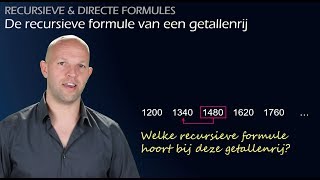 De recursieve formule van een getallenrij  Rijen en veranderingen vwo A  WiskundeAcademie [upl. by Arjun]