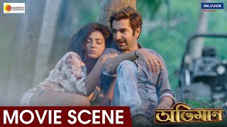 Abhimaan  Movie Scene  Jeet Subhashree Sayantika  Raj Chakraborty [upl. by Novelia125]