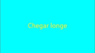 Chegar longe  Karaoke [upl. by Cristobal968]