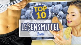 Meine Top 10 LEBENSMITTEL  Sophia Thiel [upl. by Wiese]