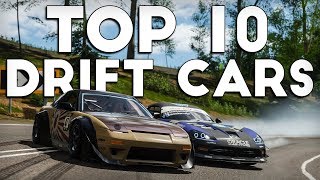 Forza Horizon 4  Top 10 Best Drift Cars [upl. by Ahsiekar]