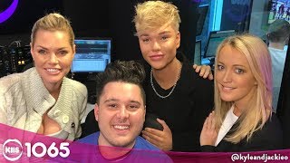 Jack Vidgen Responds To Cosmetic Enhancement Criticisms  KIIS1065 Kyle amp Jackie O [upl. by Leinto]