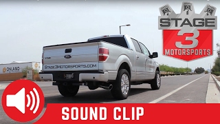 20112014 F150 EcoBoost MBRP Single Side Exit Exhaust Sound Clip [upl. by Perkins]