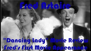 Fred Astaires First Movie Appearance quotDancing Ladyquot Movie Review [upl. by Arabeila]