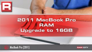 Upgrade your 2011 MacBook Pro to 16GB RAM [upl. by Neras126]