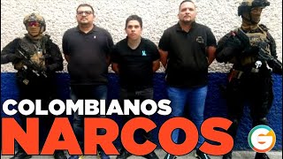 Narcos colombianos detenidos CDMX [upl. by Kacerek]