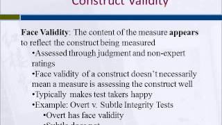 Types of Validity [upl. by Casilda]