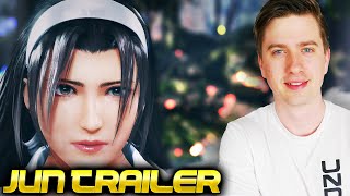 TEKKEN 8 Jun Trailer Reaction Reunited With Kazuya [upl. by Aneekahs]