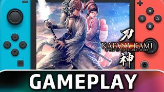 KATANA KAMI A Way of the Samurai Story  First 20 Minutes on Switch [upl. by Tivad]