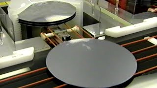 How Silicon Wafers Are Made for use in micro chips and integrated circuits [upl. by Anuahs94]