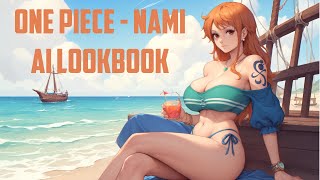 One piece  Nami  Ai Lookbook [upl. by Gunzburg]